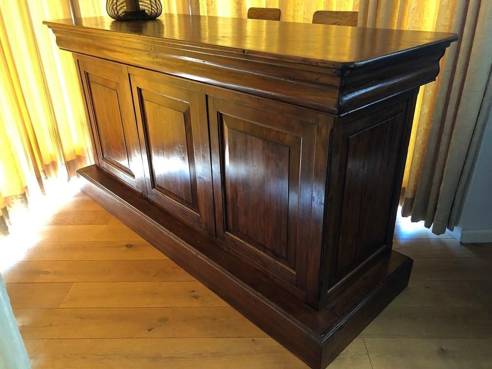 NIEUW UNIEK TEAKHOUTEN BARMEUBEL BAR MEUBEL flamant, Maison & Meubles, Maison & Meubles | Autre, Enlèvement, Neuf