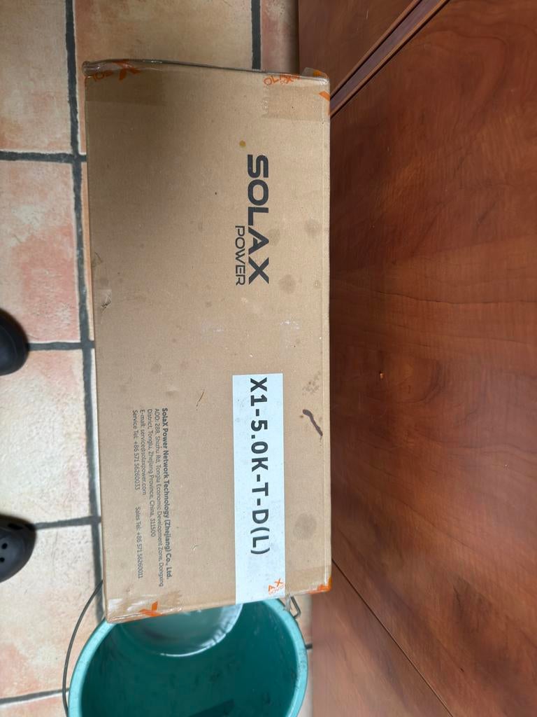 solax X1-5.0K-T-D omvormer nieuw in doos sealed, Doe-het-zelf en Bouw, Zonnepanelen en Toebehoren, Ophalen, Nieuw