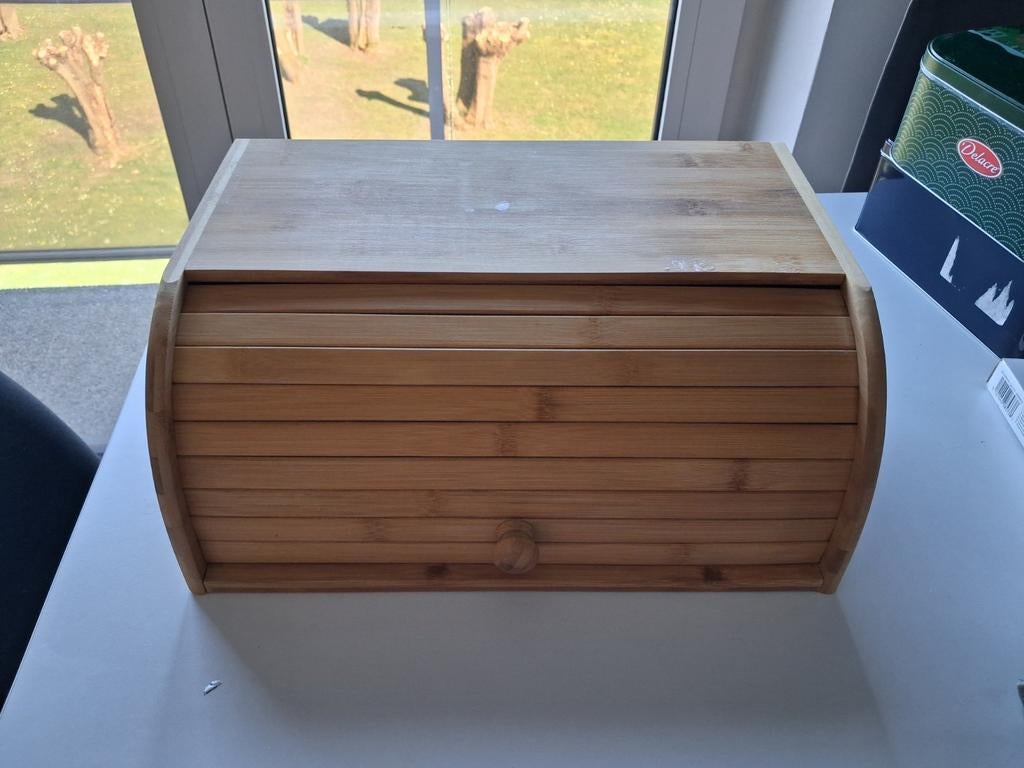 Broodtrommel, Broodtrommel, Ophalen, Hout