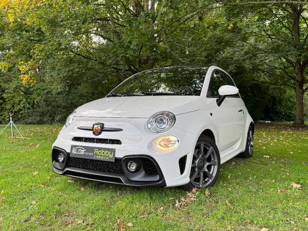 FIAT 500C ABARTH 57.000 KM - TOPSTAAT - GARANTIE -, Autos, Fiat, Euro 6, Entreprise, Noir, 4 cylindres
