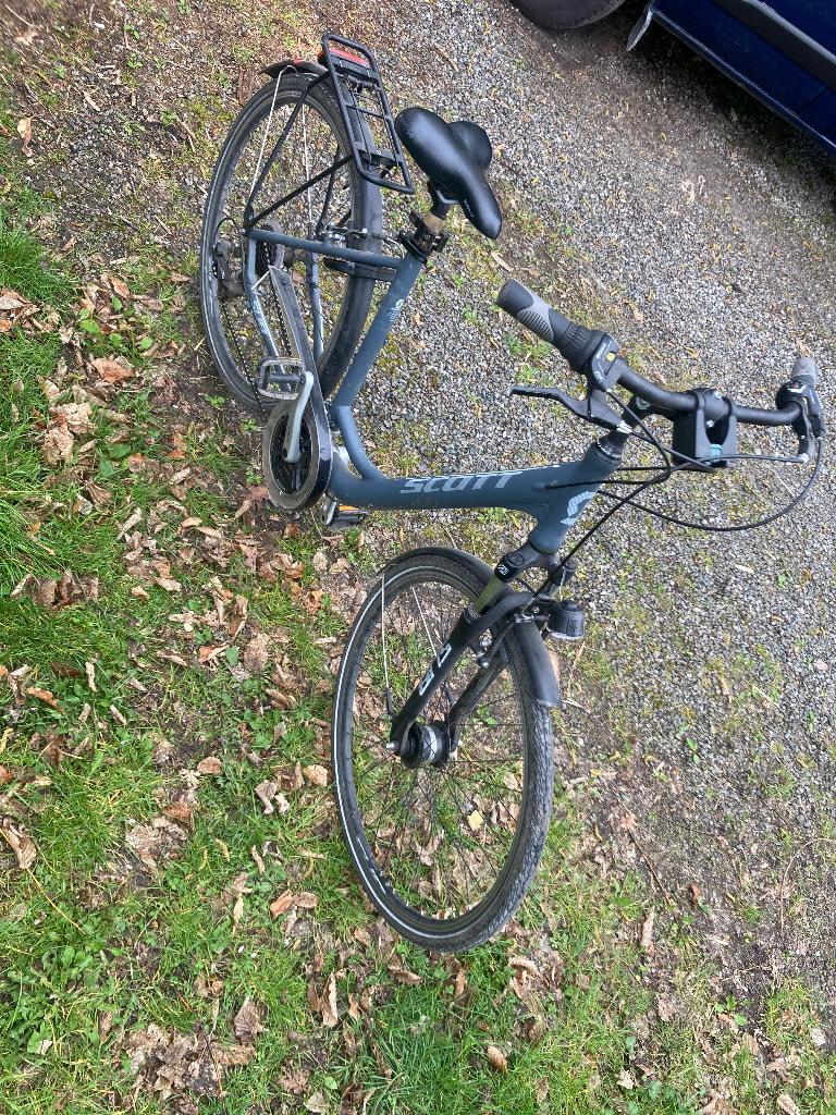 Fiets, Ophalen, Zo goed als nieuw, Aluminium, Scott