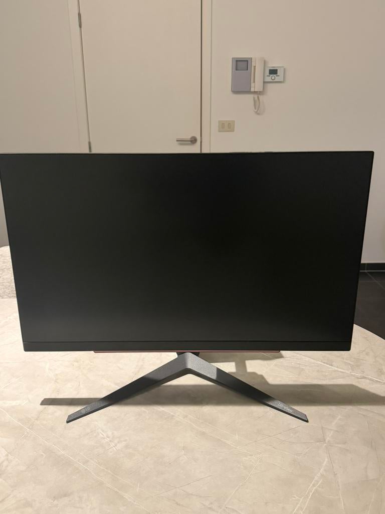 LG Gaming Monitor 27GR93U-B 27'' 4K UHD Zwart 144hz, Computers en Software, IPS, Zo goed als nieuw, DisplayPort, Ophalen