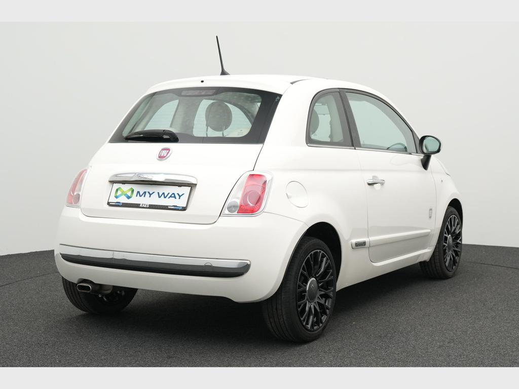 Fiat 500 500 1.2i Lounge, Auto's, Fiat, Wit, Bedrijf, Handgeschakeld, 119 g/km