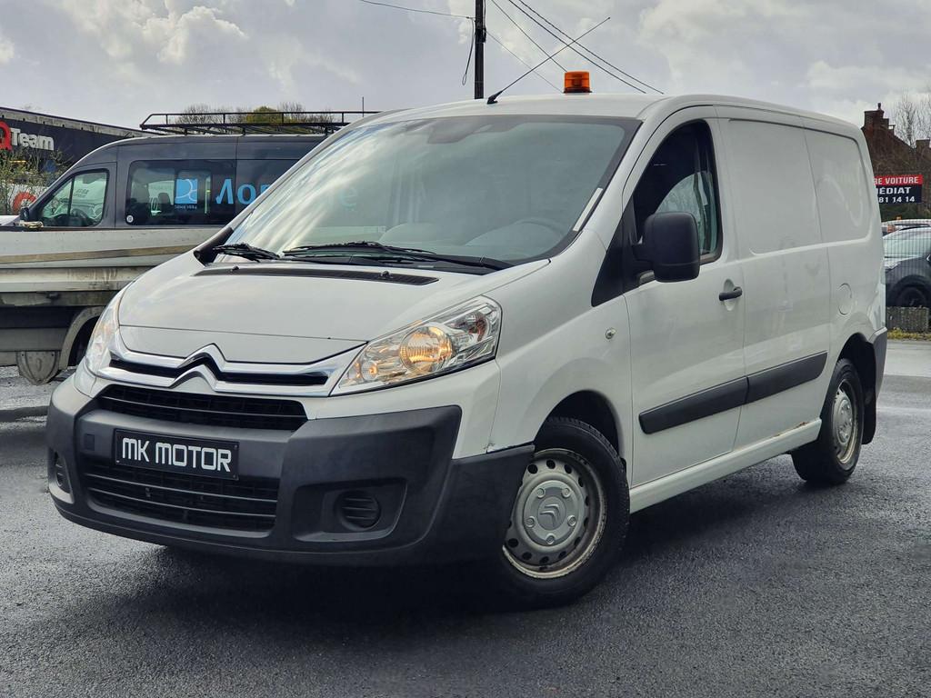 Citroën Jumpy 1.6 DIESEL 90CV - 1ER MAIN - FULL CARNET, Voorwielaandrijving, Stof, Gebruikt, 4 cilinders