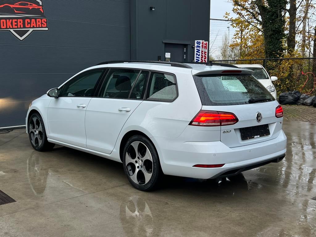 Volkswagen Golf Variant 1.6 CR TDi Comfortline DSG EURO6B, Autos, Cuir, Argent ou Gris, Achat, Euro 6