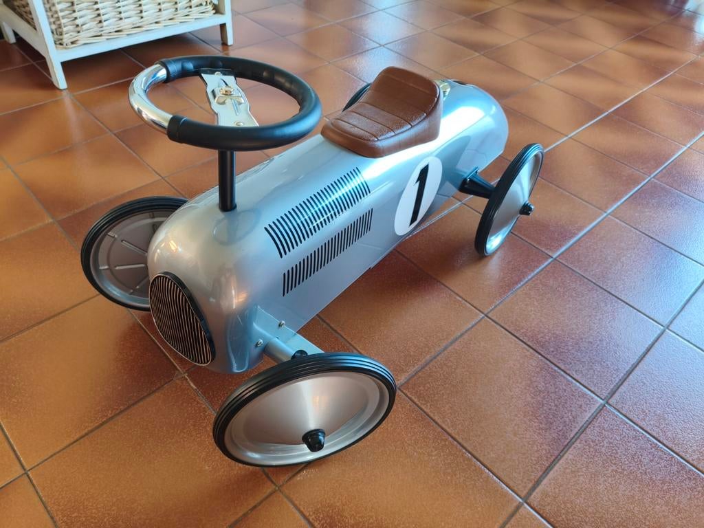 Voiture enfant Rétro en métal, Enlèvement, Comme neuf