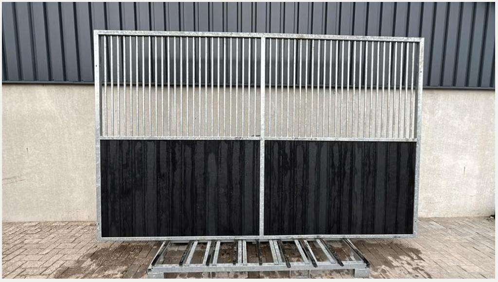 Tussenwand boven tralies premium | 3800 x 2400 mm. | B-Keuze, Dieren en Toebehoren, Weidegang, 4 paarden of pony's of meer
