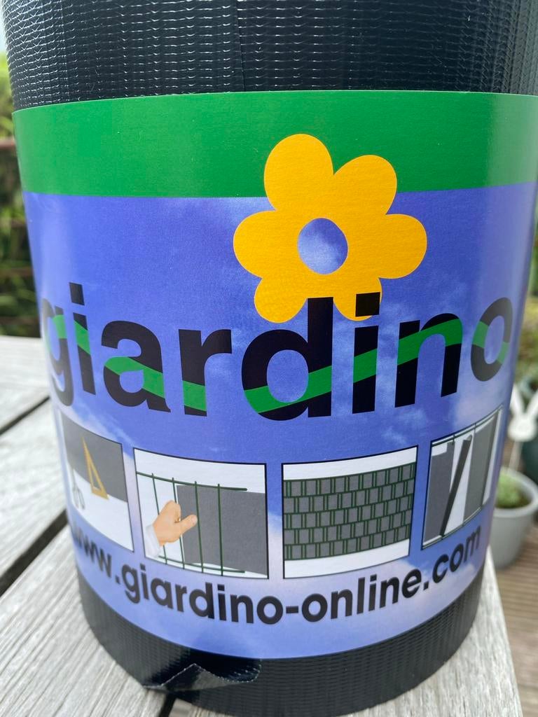 Bande grise pare vue pour Clôture jardin Giardino, Enlèvement ou Envoi, Neuf