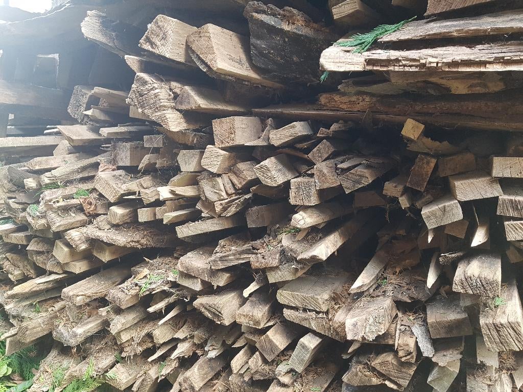 Bois de chauffage sec gratuit, Jardin & Terrasse, 6 m³ ou plus, Enlèvement, Autres essences de bois, Bûches