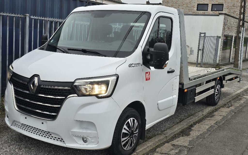 DÉPANNEUSE RENAULT MASTER RED 2.3 HDI 200cv 2022, Euro 6, Entreprise, 3 places, Cruise Control