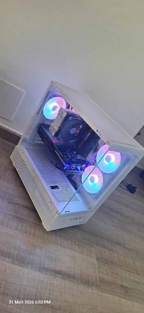 💥Game Pc 6 Core i7-7700K+RTX 2070 +16 RAM+1 TB SSD+1 TB HDD, Virtual Reality, Comme neuf, 4 Ghz ou plus, HDD