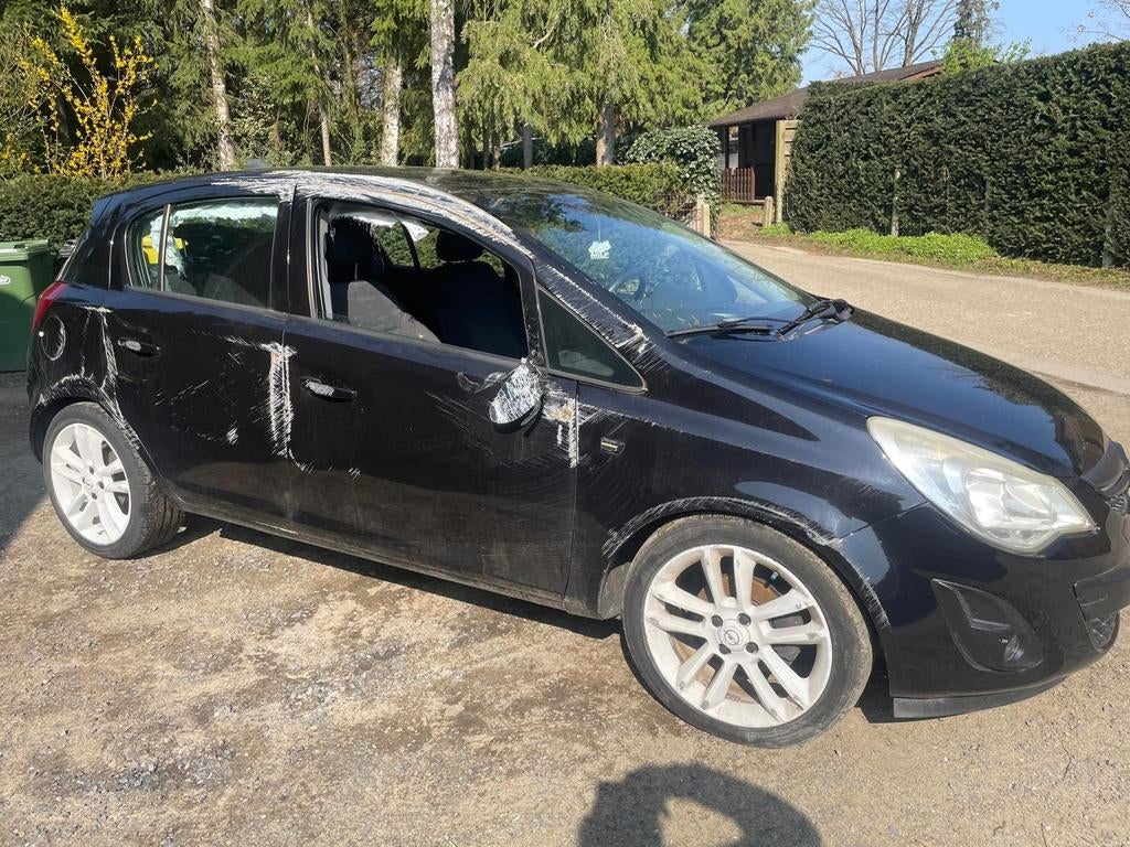 Schadewagen opel corsa, Auto's, Diesel, Particulier, Corsa, Te koop