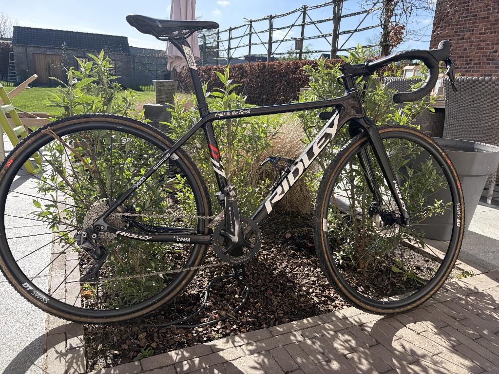 Professioneel uitgeruste Ridley crossfiets, Autres marques, Comme neuf, Enlèvement, Hommes