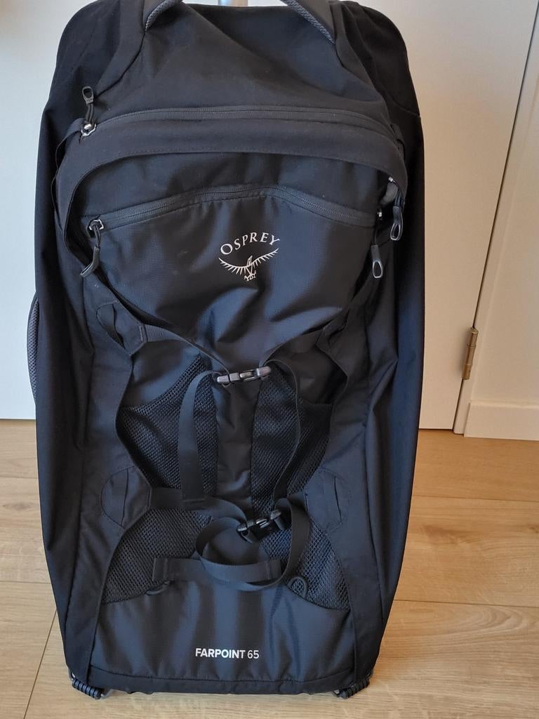 Osprey Farpoint 65 wheeled trekrugzak/trolley, Handtassen en Accessoires, Tassen | Rugtassen, Ophalen