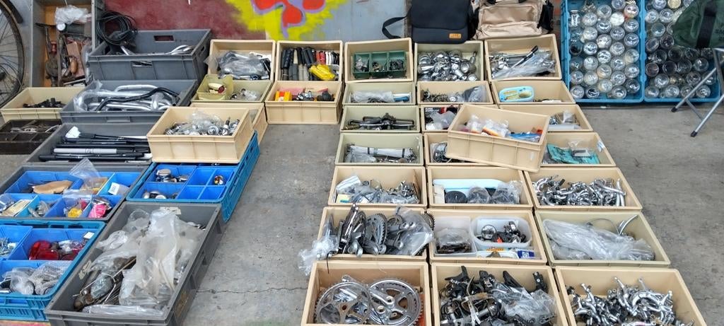 Fietsondedelen voor vintage, retro & oldtimer fietsen, Fietsen en Brommers, Ophalen