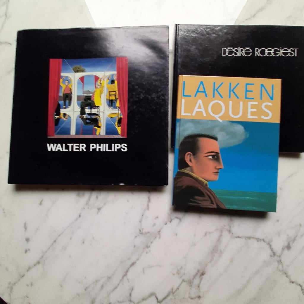 Walter Philips + Désiré Roegist (signé), Enlèvement ou Envoi, Comme neuf, Peinture et dessin