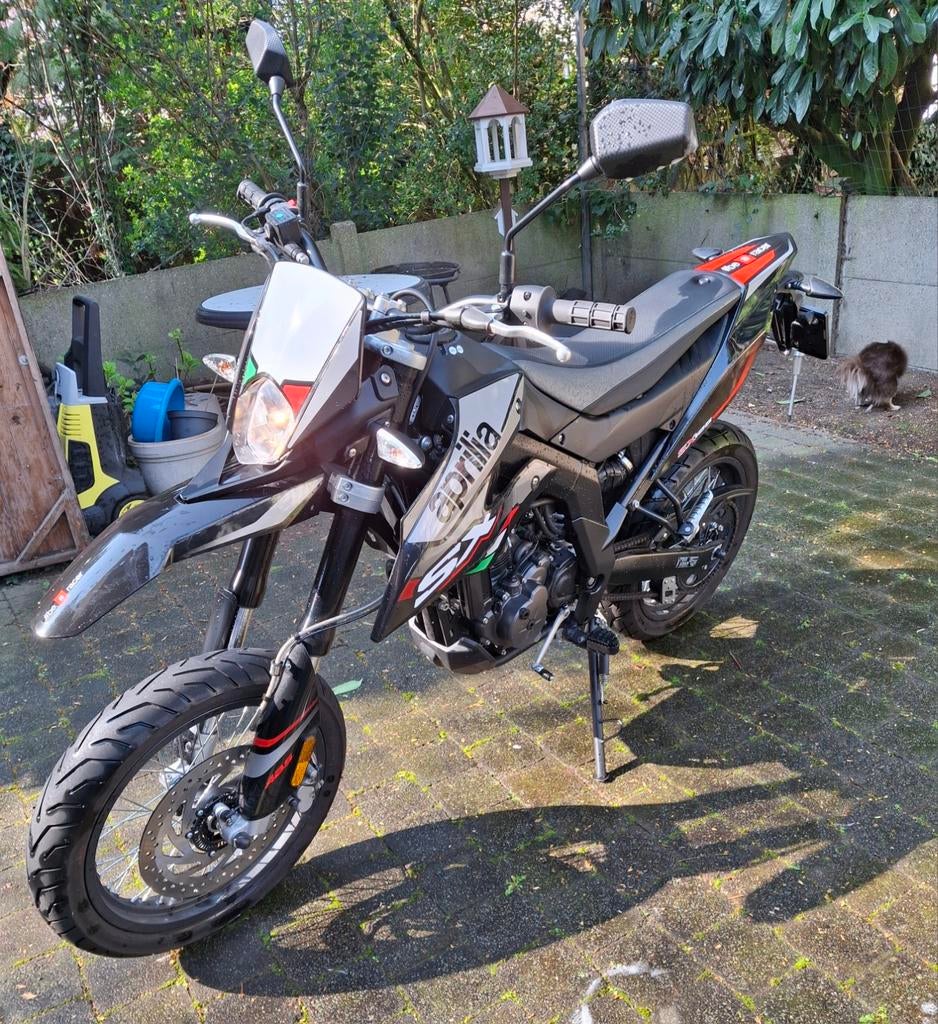 Moto: Aprilia SX 125 met 1016 km , zeer goede staat., Motos, Motos | Aprilia, Particulier, Enlèvement