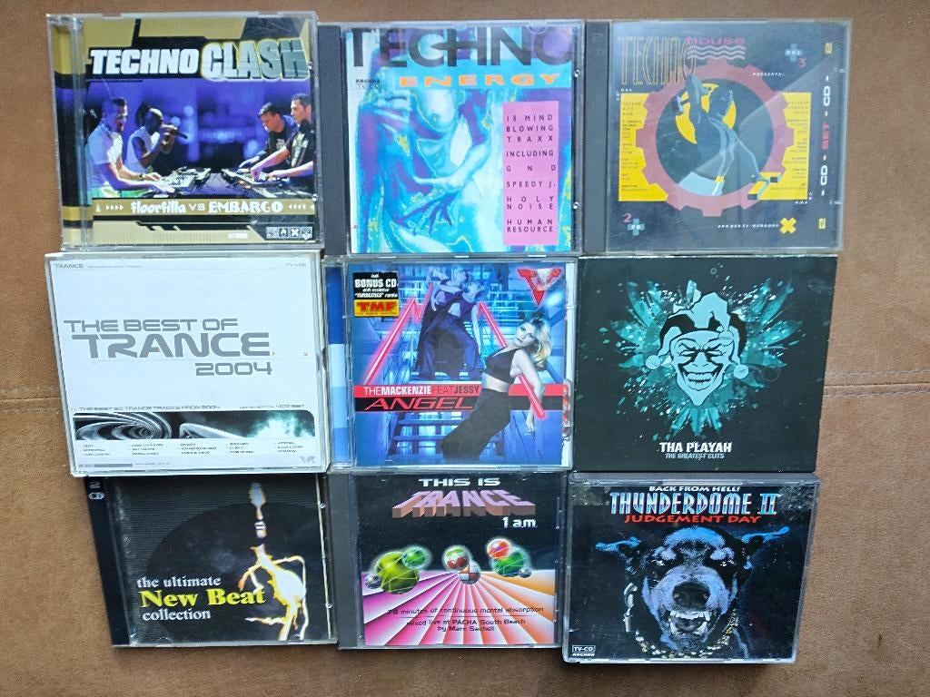 CD * DANCE - TRANCE - RETRO - CLUB... * 15€ PAR BOÎTE DE CD, Enlèvement ou Envoi, Comme neuf