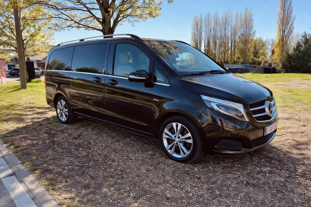 Mercedes Vklasse 250, Auto's, Mercedes-Benz, Automaat, Monovolume, Startonderbreker, Zwart