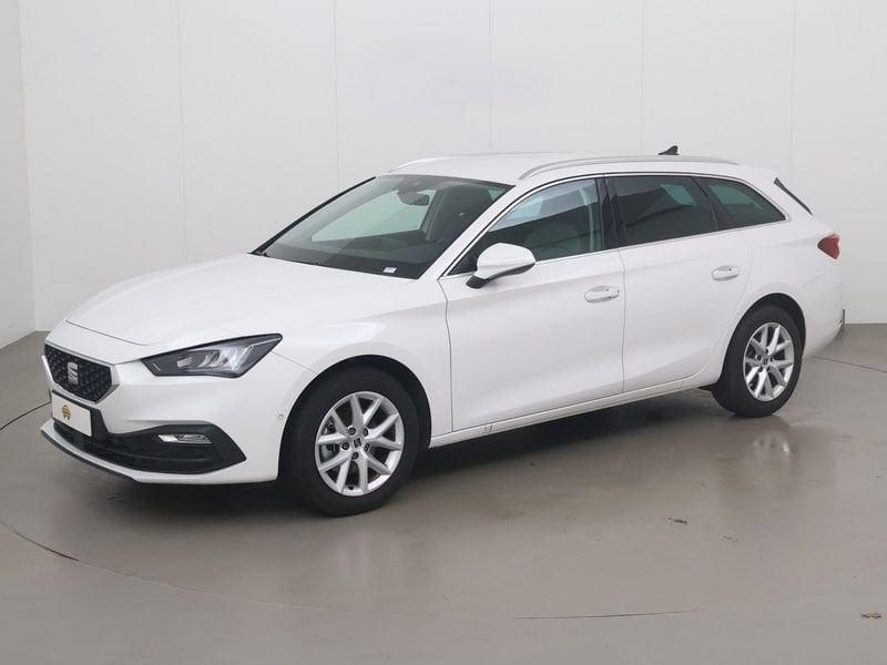 SEAT Leon ST 1.5 etsi move! 115 AT, Auto's, Seat, Automaat, 4 cilinders, Wit, Bedrijf