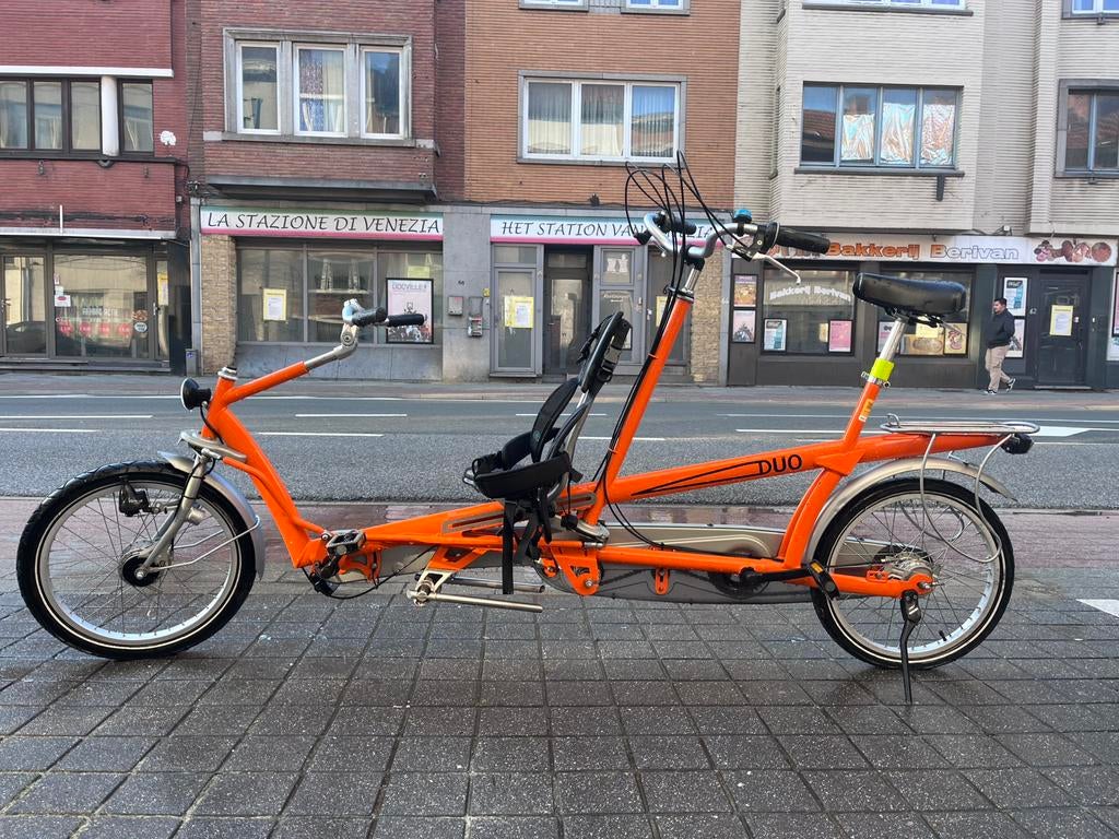 Ouder-kind tandem, Fietsen en Brommers, Ophalen, Gebruikt, Minder dan 10 versnellingen, Van Raam
