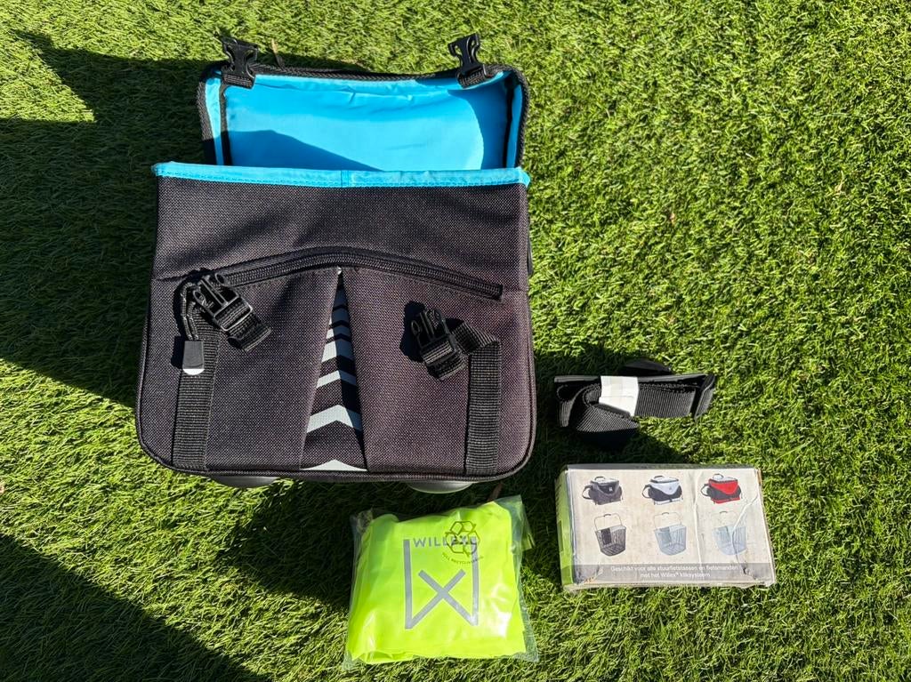 Stuurtas nieuw Willex inclusief montagehouder, Fietsen en Brommers, Fietsaccessoires | Fietstassen, Ophalen of Verzenden, Nieuw