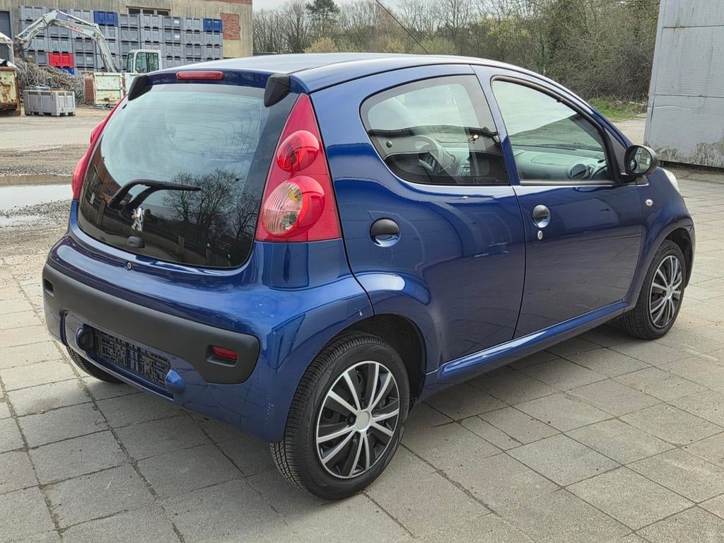 Peugeot 107 1.0 12V | Bleu métallisé | 5 portes | Excellent, Autos, Achat, Boîte manuelle, Noir, 5 portes