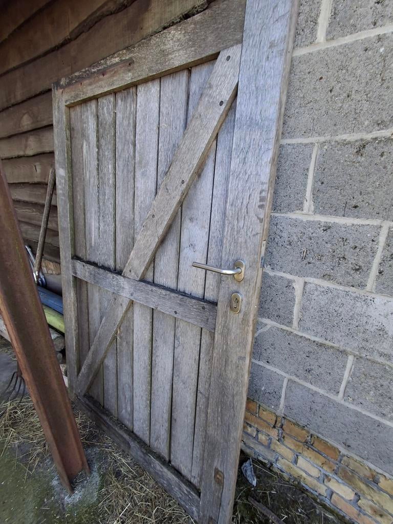 Houten poort ( gereserveerd ), Tuin en Terras, Schuttingen, Ophalen