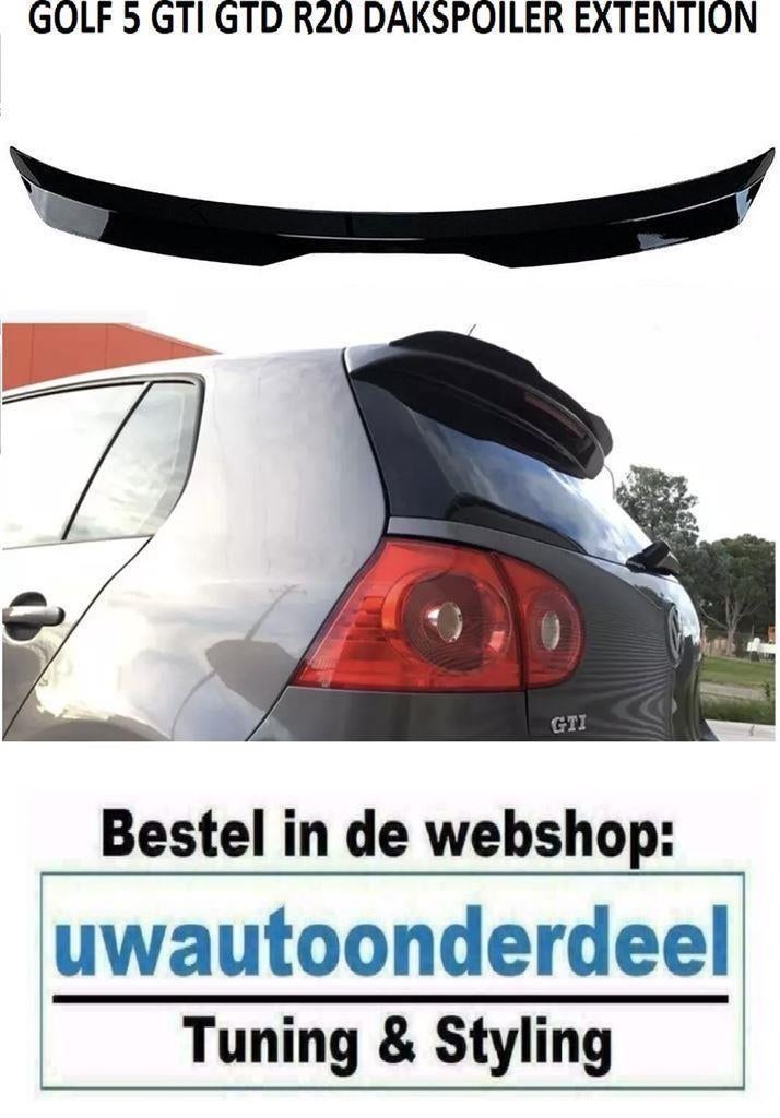 Achterklep Spoiler Carbon Look Geschikt Voor VW Golf 5 GTI, Auto diversen, Tuning en Styling, Verzenden