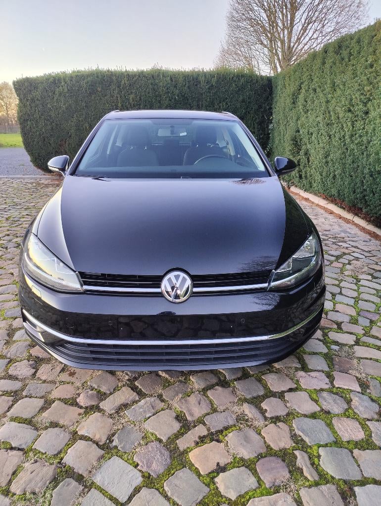 Volkswagen Golf 1.5 TSI ACT DSG Comfortline, Auto's, Stof, 1498 cc, Zwart, Bedrijf