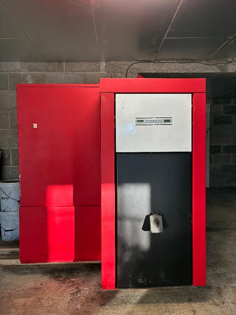 Chaudière à pellets Edilkamin Ottawa 24 kw révisée, Gebruikt, Verzenden, Cv-ketel of Combi-ketel, 60 tot 150 cm