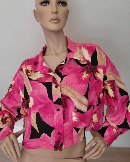 Blouse van H&M, Kleding | Dames, Ophalen of Verzenden, Zo goed als nieuw, Maat 42/44 (L), Roze