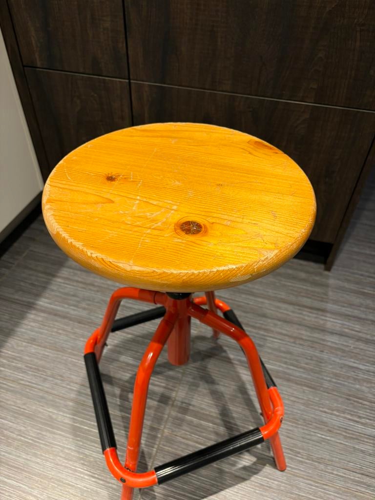 Rode vintage krukjes, Ophalen, Gebruikt