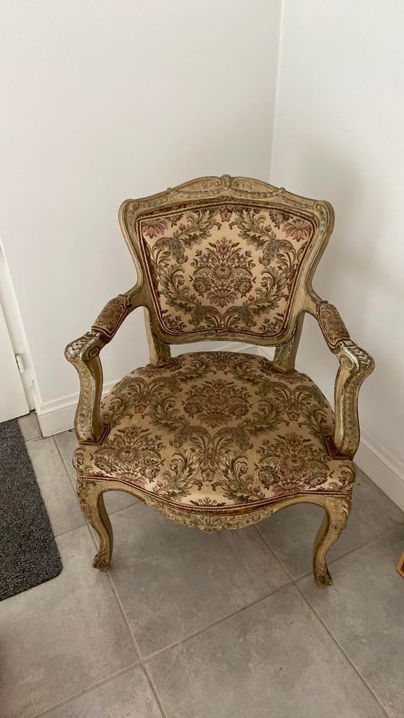 Stok oude zetel, Antiek en Kunst, Ophalen