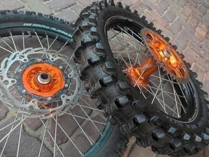 KTM talon smpro wielen SX SXF 125 250 350 450 wielset, Motoren, Ophalen