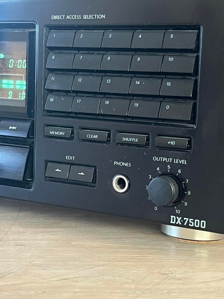 A vendre lecteur CD ONKYO INTEGRA DX-7500, TV, Hi-fi & Vidéo, Enlèvement, Utilisé