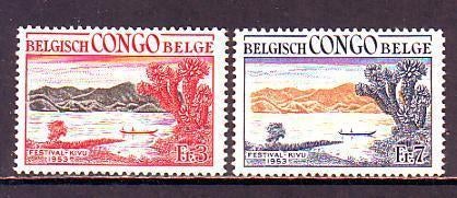 Postzegels Belgisch Congo (3) : tussen nrs.325 en LP14, Postzegels en Munten, Postzegels | Afrika, Ophalen of Verzenden, Overige landen