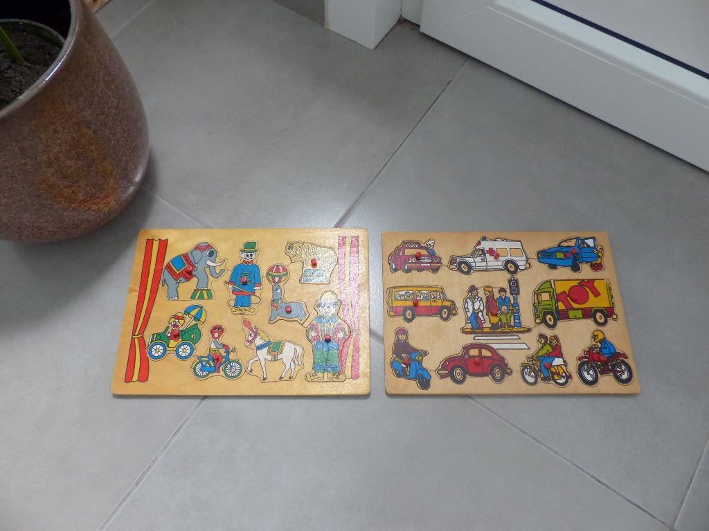 2 puzzles vintage/rétro - ensemble 4€, Enfants & Bébés, Jouets | Éducatifs & Créatifs, Enlèvement ou Envoi, Comme neuf