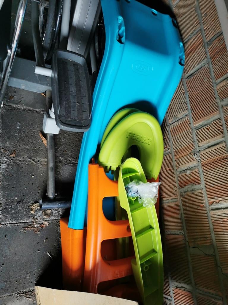 Toboggan Feber à l'état neuf. Hauteur : environ 120 cm., Enfants & Bébés, Enlèvement