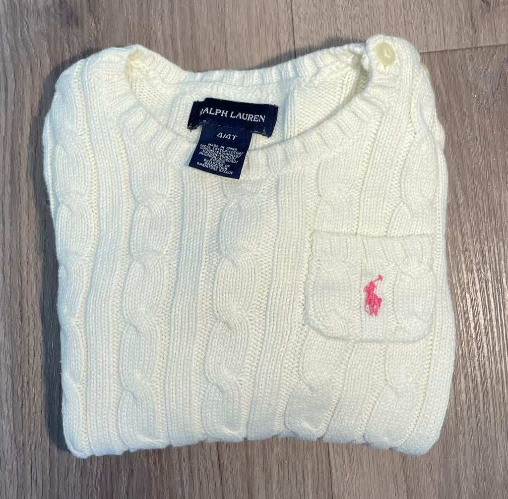 Ralph Lauren trui kids - 4 jaar - katoen, Ophalen of Verzenden, Zo goed als nieuw, Jongen of Meisje, Trui of Vest