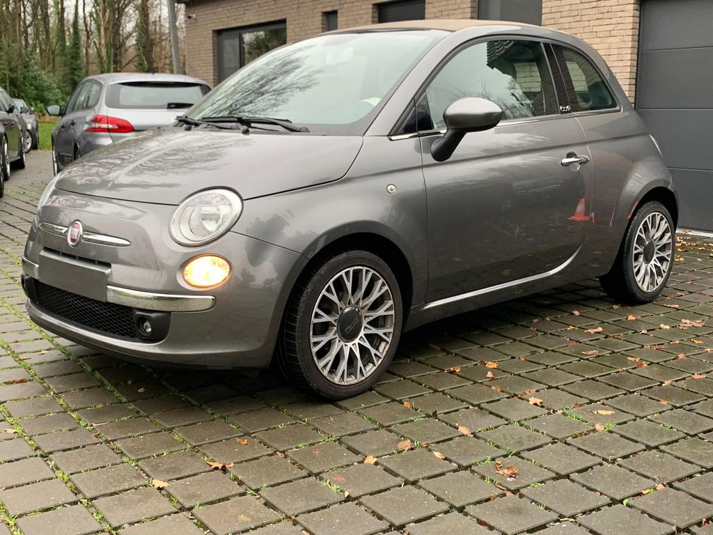 Fiat 500c, Autos, Fiat, Argent ou Gris, Achat, Cabriolet, Bleu