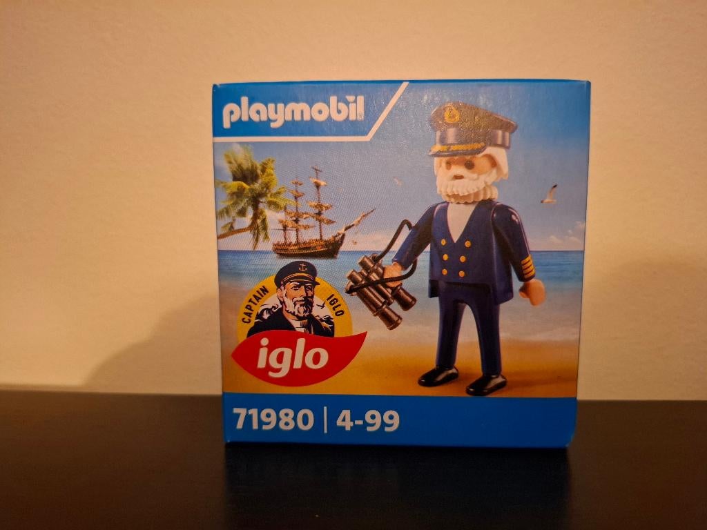 PLAYMOBIL PUBLICITÉ BASE 9143 Exclusivité CAPITAINE IGLOO EUR 4,50