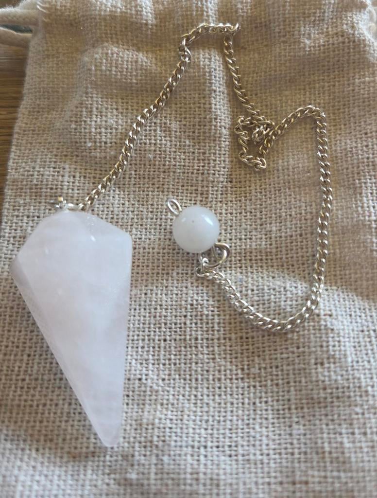 Pendule en Quartz rosé