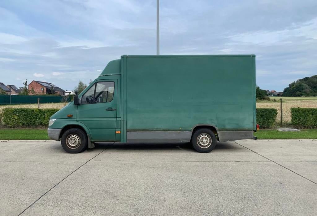 Mercedes 308CDI-D camionette / Paardenremorque, Autos, Camionnettes & Utilitaires, Entreprise, Automatique, Achat