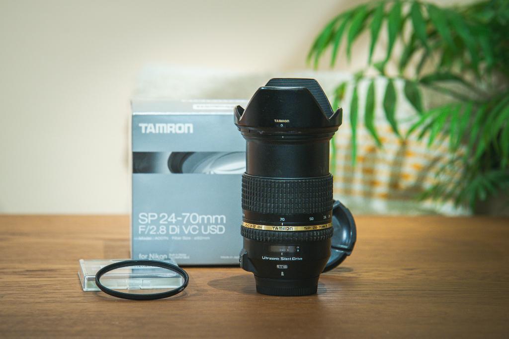 Tamron SP 24-70mm f/2.8 Di VC USD (Nikon) Lichtsterke lens, TV, Hi-fi & Vidéo, Enlèvement, Utilisé, Lentille standard, Zoom