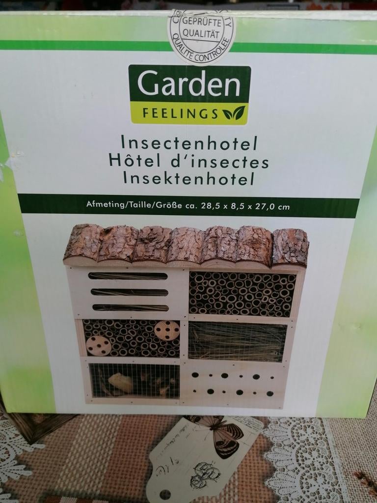 Insectenhotel, aquarium decoratie, Ophalen
