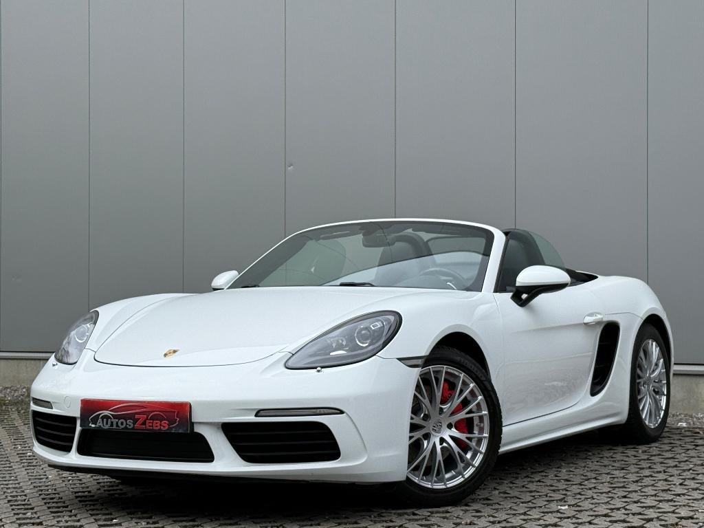 Porsche Boxster S Cabrio 2.5 Turbo PDK BTW/VAT/TVA, Auto's, Porsche, Achterwielaandrijving, Cabriolet, 257 kW, Wit