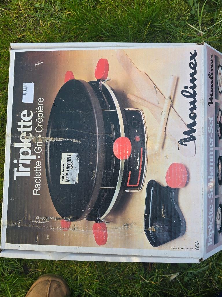 Raclettepan, Elektronische apparatuur, Ophalen, Zo goed als nieuw, Vrijstaand, Elektrisch