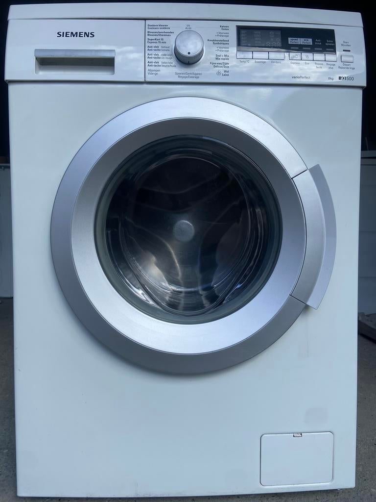 Siemens iQ500 wasmachine – 8kg – Goede staat – Energiezuinig, Electroménager, Lave-linge, Enlèvement, Comme neuf