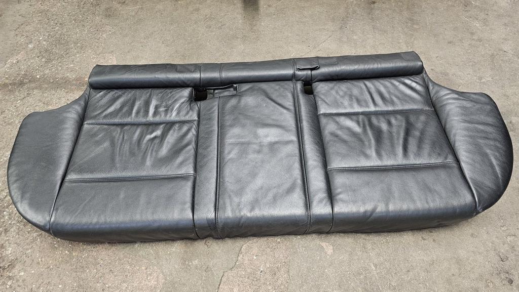 Zwarte leren zitting achterbank met verwarming BMW X5 E53, Auto-onderdelen, Ophalen, Gebruikt, -, -